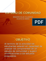 Estudio de Comunidad