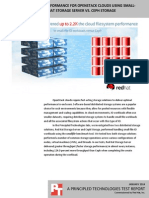 Distributed Storage Performance For OpenStack Clouds Using Small-File IO Workloads: Red Hat Storage Server vs. Ceph Storage