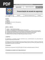 NPT 013-11 - Pressurizacao de Escadas