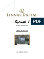 Lennar Sylenth manual