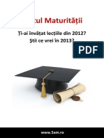 (Ebook) Testul Maturitatii