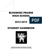 high school student handbook 2013-14