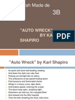 Auto Wreck by Kark Shapiro