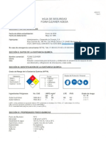 PL Hoja de Seguridad Limpiador para Condensadores Acido