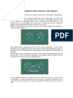 Calorimetria Calor Sensivel e Calor Latente- AULA