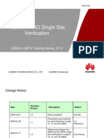 GSM-To-UMTS Training Series 13 - WCDMA Single Site Verification - V1.0