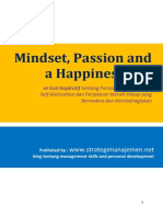 Mindset, Passion and a Happiness Life