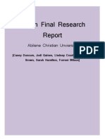 Iclean Research Report