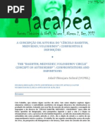 A concepção de Autoria em Bakhtin