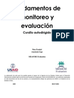 Curso - Monitoreo y Evaluación