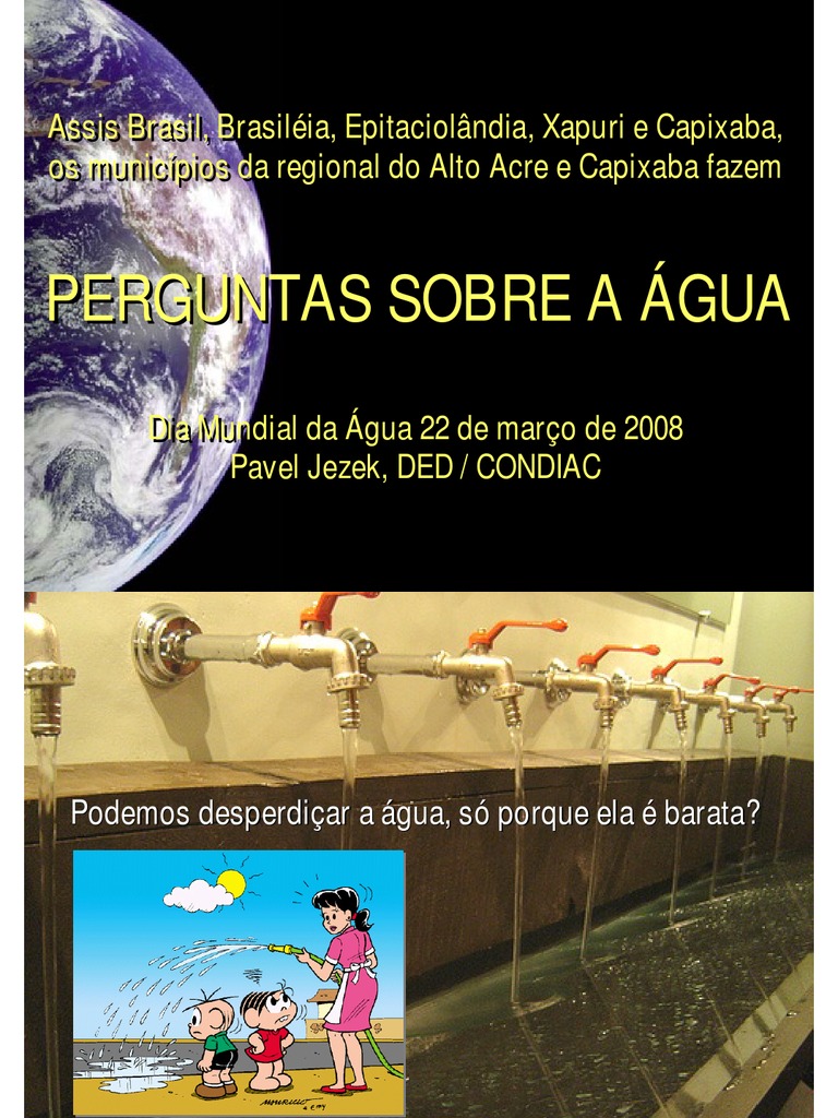 Perguntas Sobre A Agua | PDF | Água | Natureza