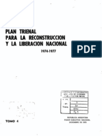 Plan Trienal para La Reconstrucción y Liberación Nacional 1974-1977, Tomo 4