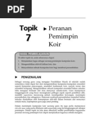 Topik 7 Peranan Pemimpin Koir