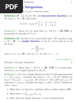 Lebesgue Integral