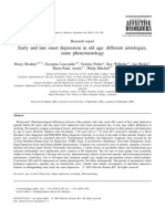 Brodaty (2001) Early and Late Onset Depression in Age