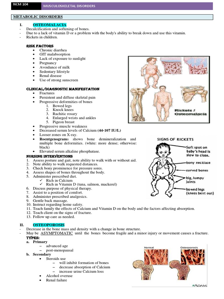 Overview of Musculoskeletal Disorders | PDF | Arthritis | Gout