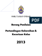 Kertas Kerja Pertdgn Kebersihan Keceriaan Kelas