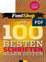 FontShop 100 Beste Schriften