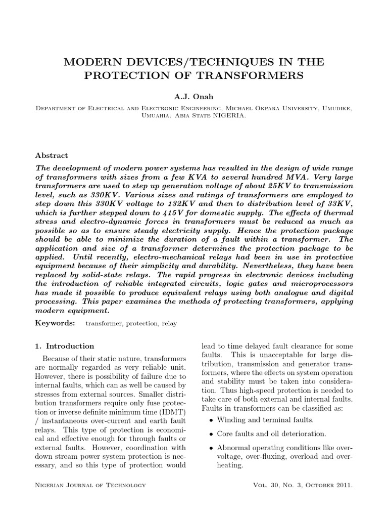 SBEF and REF | PDF | Transformer | Relay
