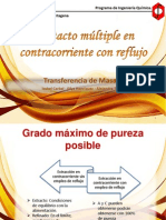 4.A. CONTACTO MÚLTIPLE EN CONTRACORRIENTE CON REFLUJO 2