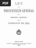 Censo de Argentina de 1895. Tomo 1. | PDF