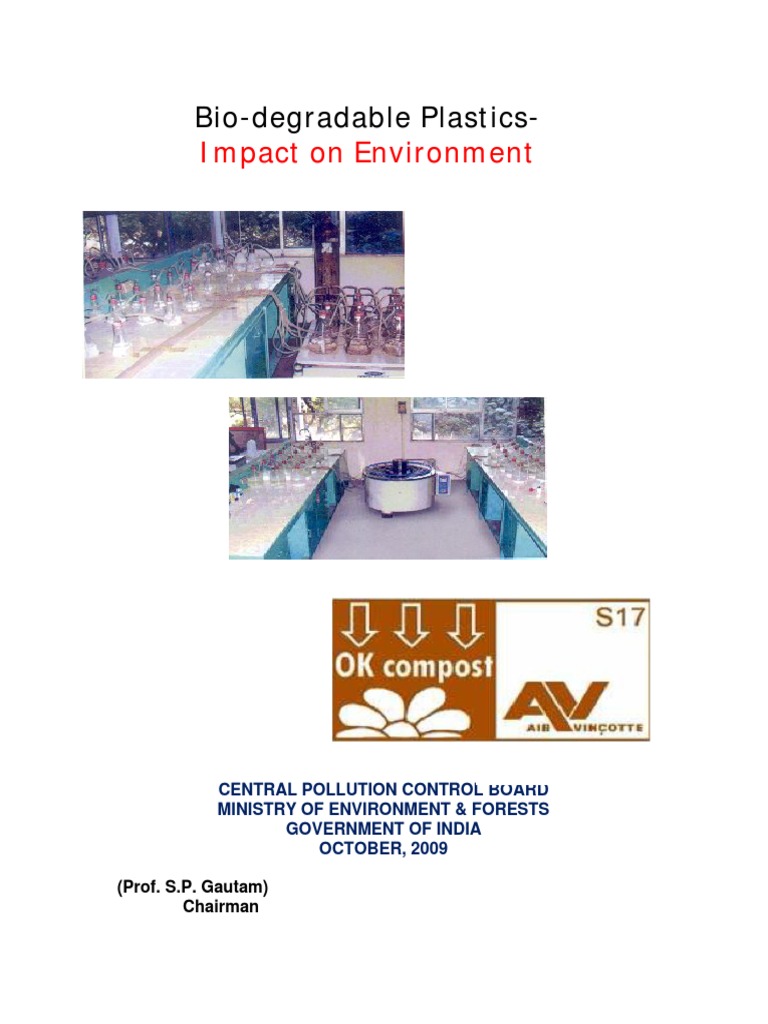 Biodegradable Plastics PDF Biodegradation Renewable Resources