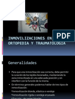 Inmovilizaciones en Ortopedia y Traumatologia