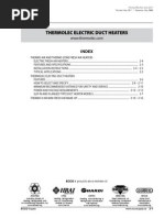 Thermolec Electric Duct Heaters