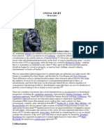 Реферат: Animal Rights Essay Research Paper Phil EthicsAnimal