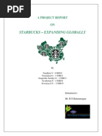 Starbucks - Expanding Globally