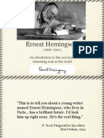 Ernest Hemingway Slides