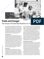 Trade and Hunger: The Impact of Trade Liberalisation On Small Farmers