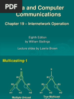 Data and Computer Communications: - Internetwork Operation