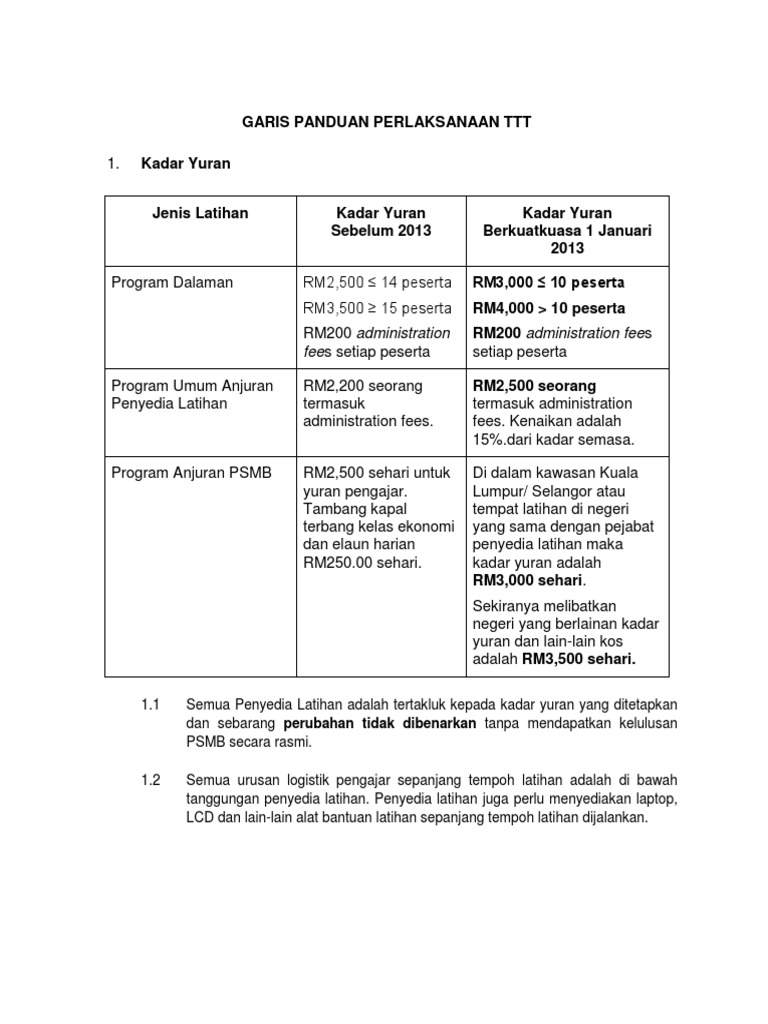 Guideline PSMB | PDF