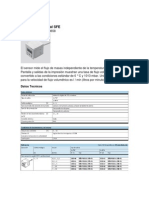 Sensores de Caudal SFE