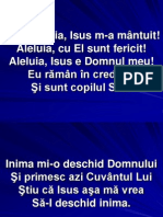 Aleluia, Isus M-A Mântuit