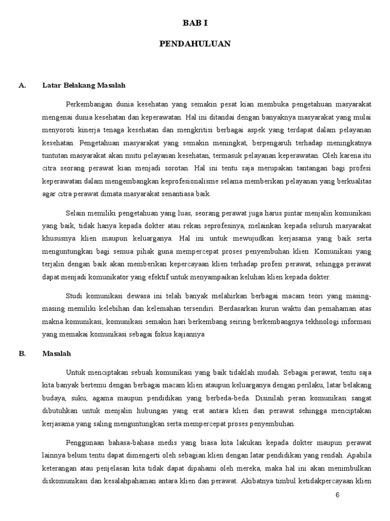 Komunikasi Kelompok Dalam Keperawatan