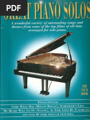 28696968 Great Piano Solos the Movie Book