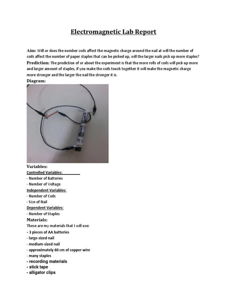 Lab Report Aim Prediction PDF Force