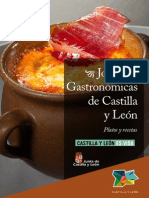 Jornadas Gastron Micas de Castilla y Le N PDF