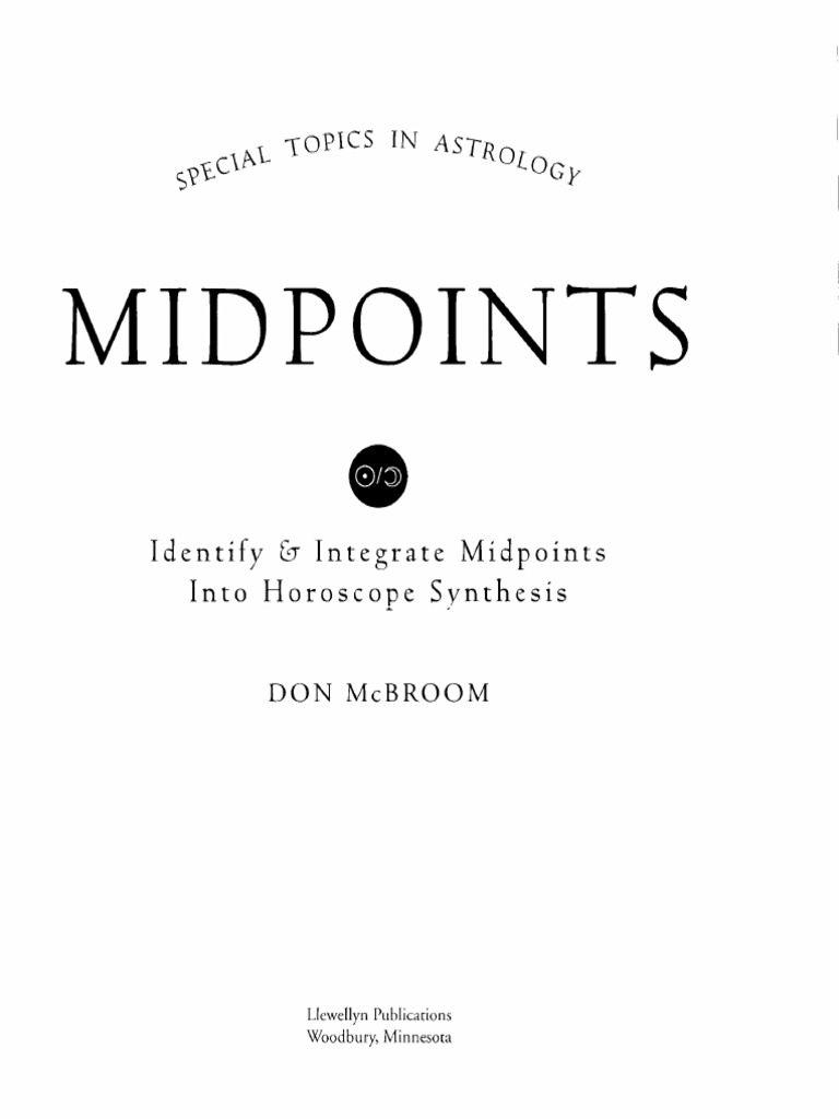 Astrology Don Mcbroom Midpoints | PDF
