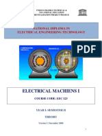 EEC 123 Electrical Machine I Theory