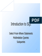 2 - Introduction To SQL PDF