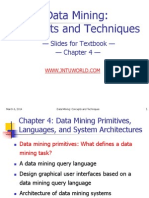 Data Mining Primitives Languages Architectures
