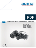 Actuator Catalogue For Auma