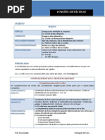 funcoes sintaticas