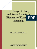 Zafirovski 2001 Economic Sociology