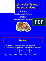 Carboxylic Acids Esters Amines Amides Reactions