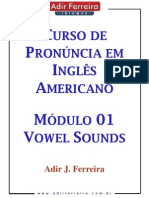 Pronúncia Americana Módulo 01 Vowels