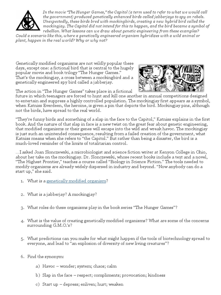 Lesson Worksheet | Earth & Life Sciences | Life Sciences